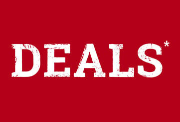 ¡Ofertas hasta donde alcanza la vista! / Tus descuentos para los últimos días cálidos / ¡Consíguelo ahora!