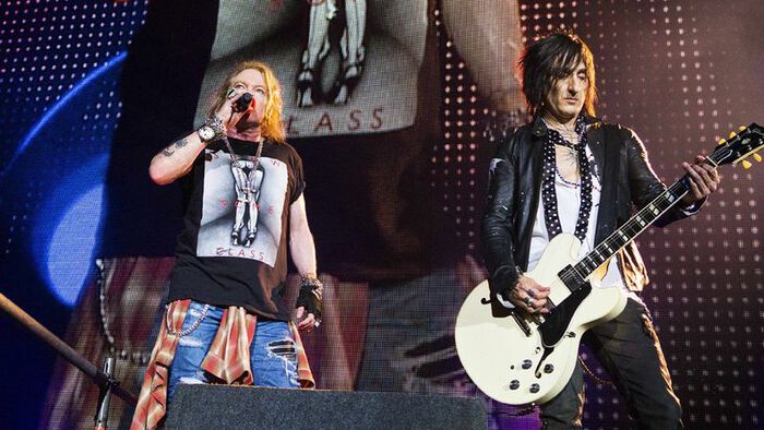 RICHARD FORTUS &#8220;Guns N Roses pueden tener nueva música este año”.