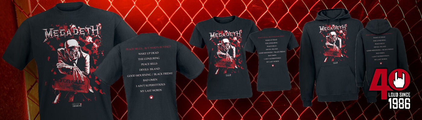 Megadeth / 40 años de Peace Sells... But Who’s Buying? / Botón/enlace para consultar