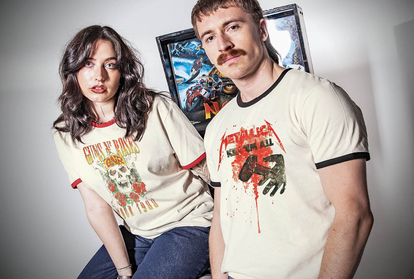 Camisetas Retro Ringer de 1986 / ¡Compra ahora!
