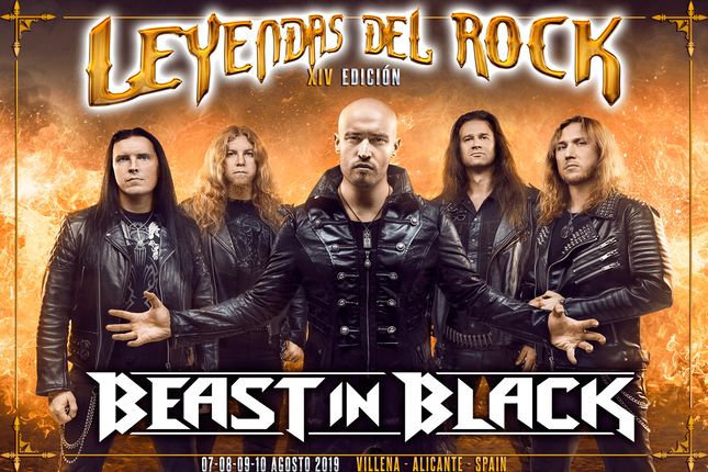 Beast In Black se suma a Leyendas del Rock 2019