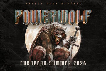 Para auténticos fans / ¡Powerwolf en directo en 2026! – con HammerFall y Wind Rose como invitados exclusivos en la Wake Up The Wicked Tour.