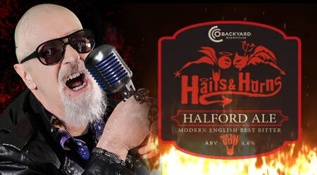 HALFORD LANZA JUNTO A SU HERMANO UNA NUEVA CERVEZA.