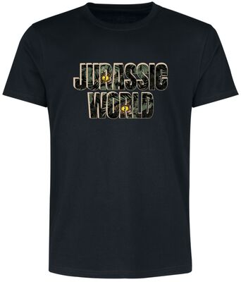Jurassic Park Camiseta Clásica Con Logotipo Para Hombre
