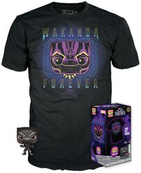 Wakanda Forever - Black Panther - Pocket Pop! & Camiseta