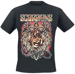Crest In Chains, Scorpions, Camiseta
