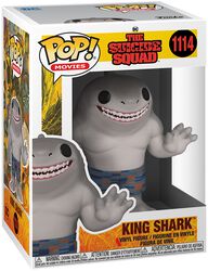 Figura vinilo King Shark no. 1114, Escuadrón Suicida, ¡Funko Pop!