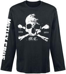 Orbit Skull, Mötley Crüe, Camiseta Manga Larga