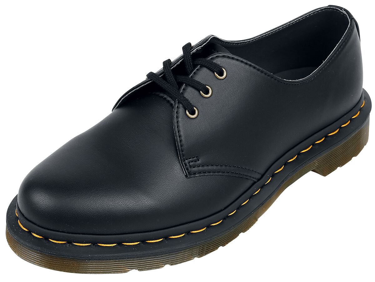 1461 Vegan Black Felix Rub Off Martens Zapatos con cordones