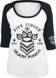 Knuckle Chevron, Five Finger Death Punch, Camiseta Manga Larga