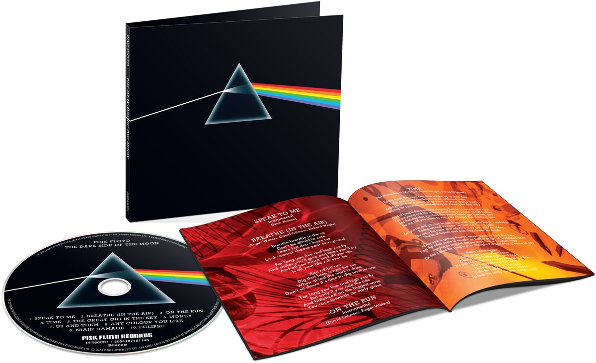 The Dark Side Of The Moon (50th Anniversary), Pink Floyd CD