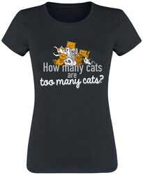 How many cats are too many cats?, Tierisch, Camiseta