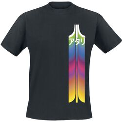Rainbow logo, Atari, Camiseta