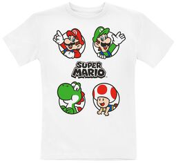 Kids - Circles, Super Mario, Camiseta