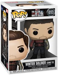 Figura vinilo Winter Soldier (Zone 73) no. 813, Falcon and the Winter Soldier, ¡Funko Pop!