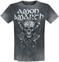 Carved Skull, Amon Amarth, Camiseta