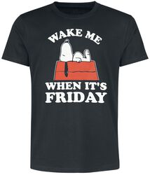 Snoopy - Wake Me When It’s Friday, Peanuts, Camiseta