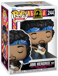 Figura vinilo Jimi Hendrix Rocks! (Maui Live) no. 244, Jimi Hendrix, ¡Funko Pop!
