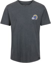 NFL Rams college black washed, Recovered Clothing, Camiseta