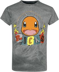Charmander - Rocks, Pokémon, Camiseta