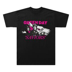 Saviors Illustration, Green Day, Camiseta