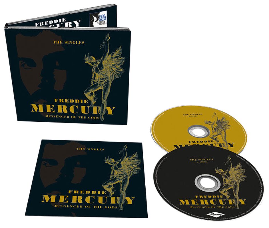 Freddie Mercury Messenger of the Gods - The Singles