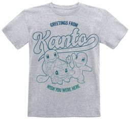 Kids - Greetings From Kanto, Pokémon, Camiseta