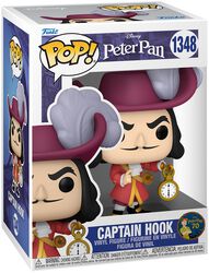 Figura vinilo Captain Hook no. 1348, Peter Pan, ¡Funko Pop!