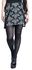 Gothicana X Anne Stokes - Mini falda negra con patrón y correas