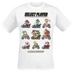 Kart - Choose Your Driver, Super Mario, Camiseta