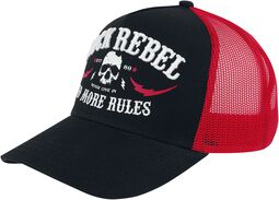 No more rules baseball cap, Rock Rebel by EMP, Gorra