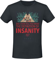 Villains - Vaas - Insanity, Far Cry, Camiseta