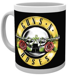 Bullet Logo, Guns N' Roses, Taza