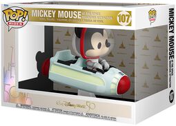 Figura vinilo Walt Disney World 50th - Mickey Mouse at the Space Mountain Attraction (Pop! Ride Super Deluxe) no. 107, Mickey Mouse, Funko Pop! Town