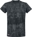 Camiseta Allover Print, Rock Rebel by EMP, Camiseta