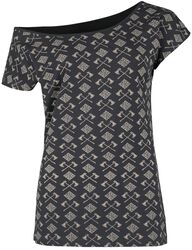Axes and Celtic knots, Black Premium by EMP, Camiseta
