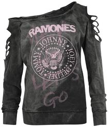 Pink Logo, Ramones, Sudadera