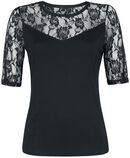 Lace Tee, Gothicana by EMP, Camiseta