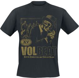 Guitar Gangsters & Cadillac Blood 15th Anniversary, Volbeat, Camiseta