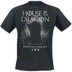 House of the Dragon - Knives Will Come Out, Juego de Tronos, Camiseta