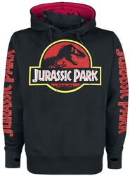 Logo, Jurassic Park, Sudadera con capucha