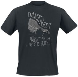 Darkness... My old friend, Wednesday, Camiseta
