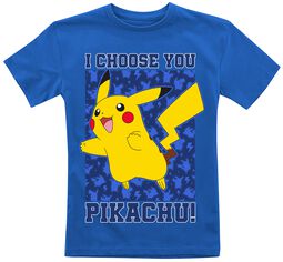 Kids - Pikachu I Choose You, Pokémon, Camiseta