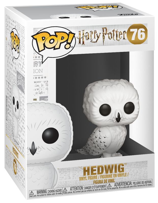 Figura Vinilo Hedwig 76