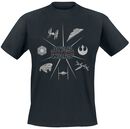 Ship Icons, Star Wars, Camiseta
