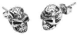 Tattoo Skull, etNox, Set de Pendientes