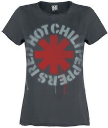 Amplified Collection - Stencil Asterix, Red Hot Chili Peppers, Camiseta