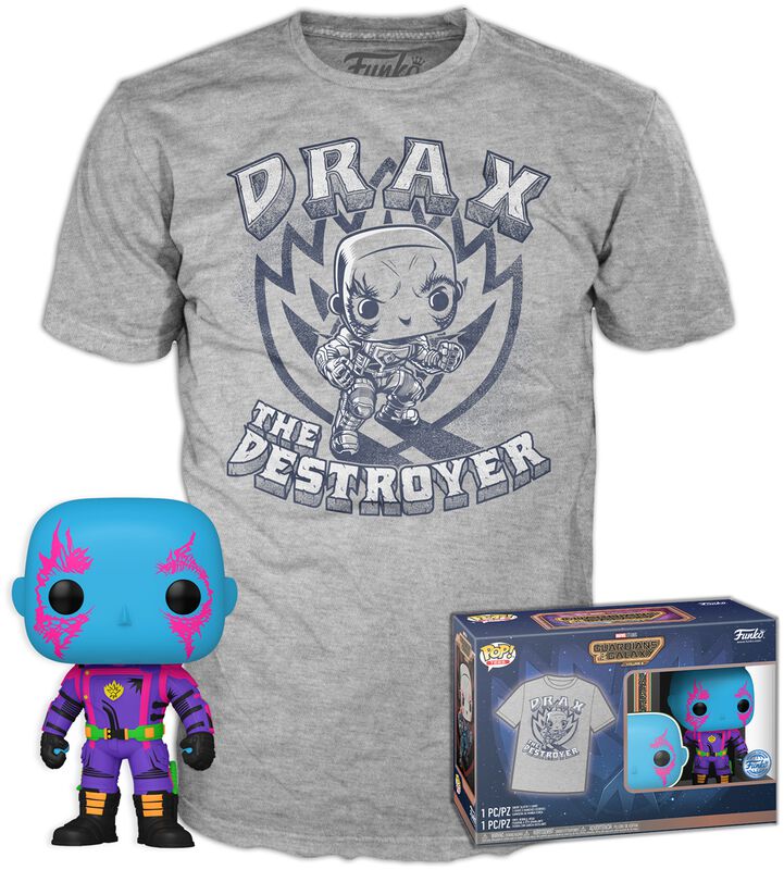 Vol. 3 - Drax - T-shirt plus Funko POP! & camiseta