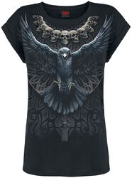 Raven Skull, Spiral, Camiseta