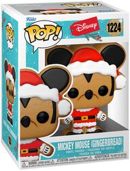 Figura vinilo Disney Holiday - Mickey Mouse (Gingerbread) no. 1224, Mickey Mouse, ¡Funko Pop!